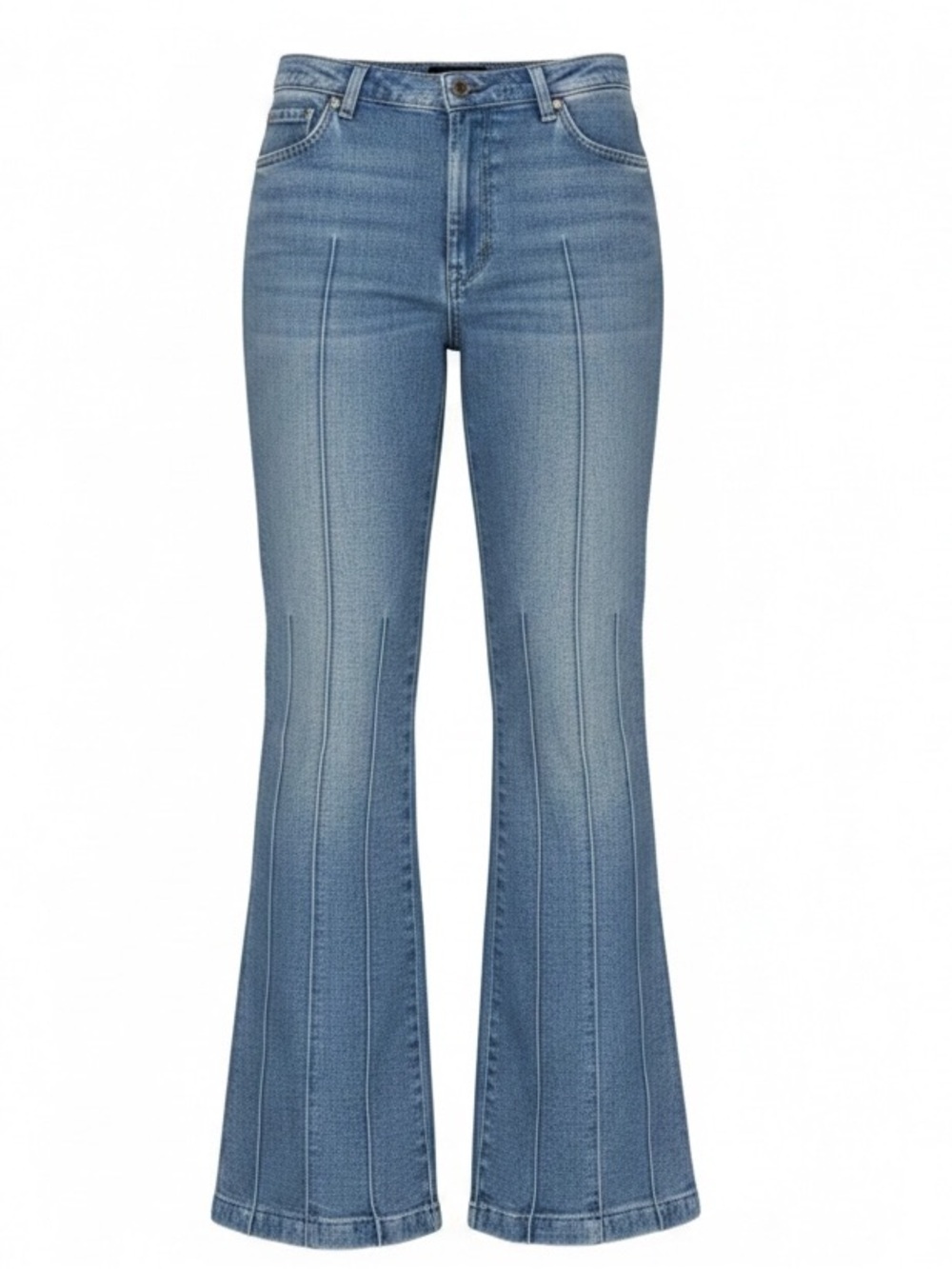 Escada Vintage High Waist Bootcut Denim Blue Jeans Womens size 6